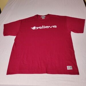 Hudson's Bay Canada Official Olympics Believe T-Shirt Red Men's Size XL 2010